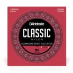 Cuerdas Para Guitarra Clásica Daddario EJ27N, Tensión Media